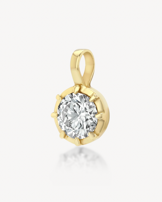 Helena Round Pendant