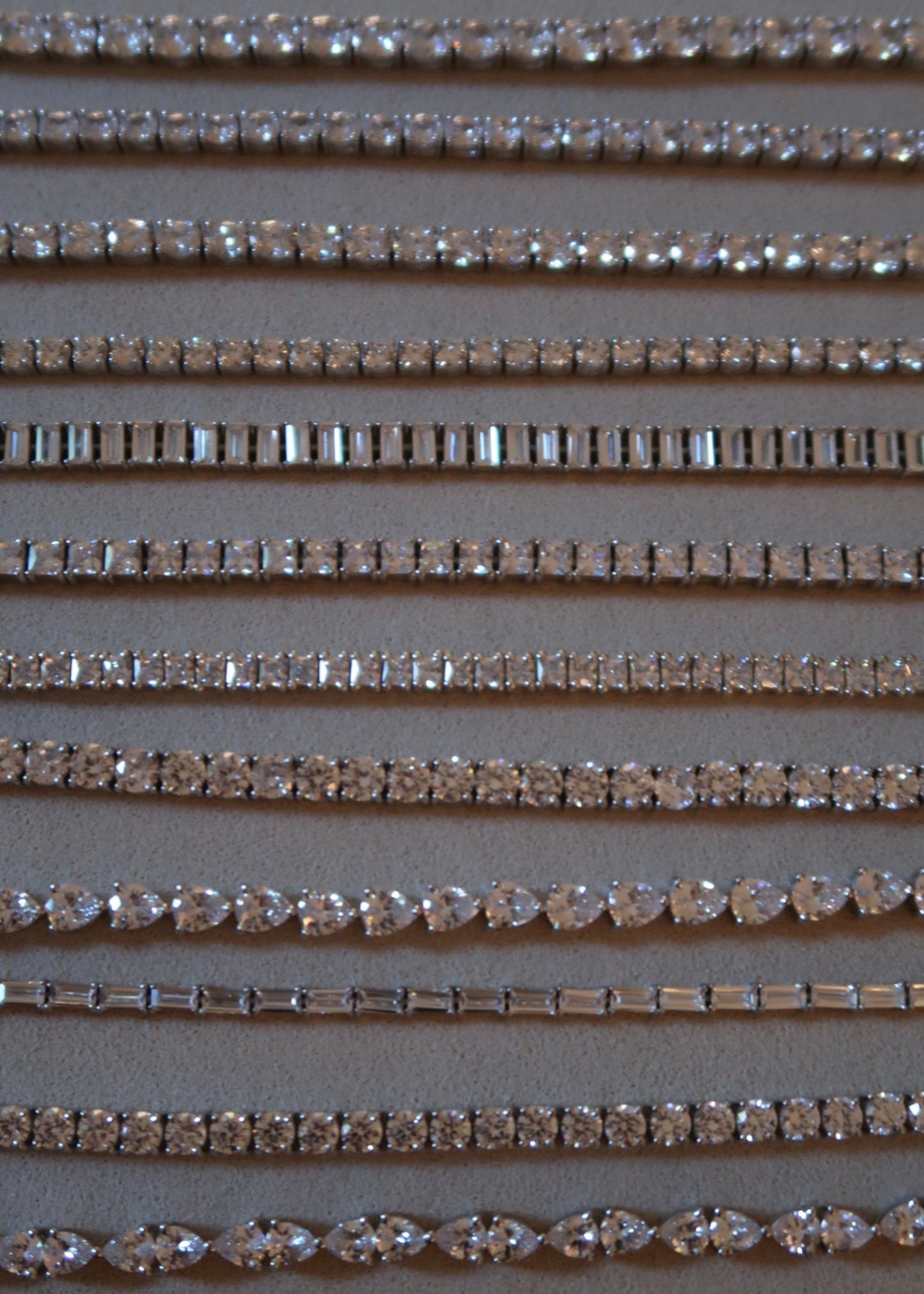 Dewdrop Pear Cut Tennis Bracelet