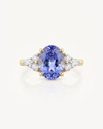 Meadow Ring in Blue Sapphire