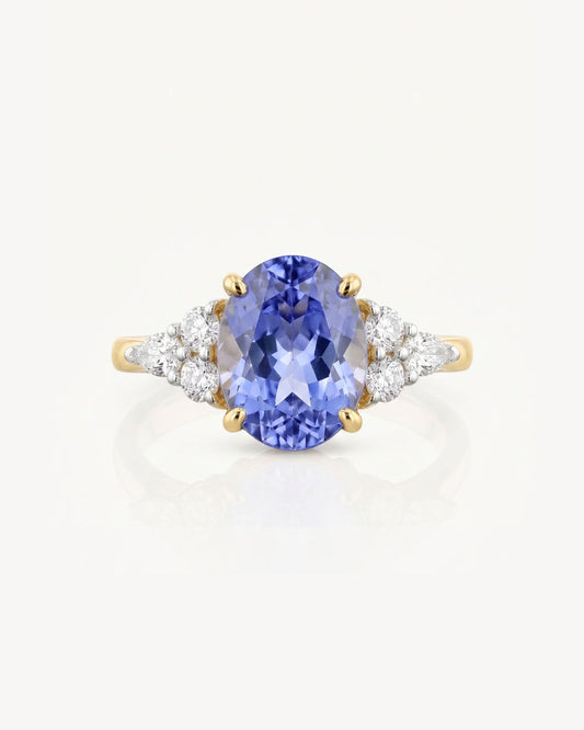 Meadow Ring in Blue Sapphire