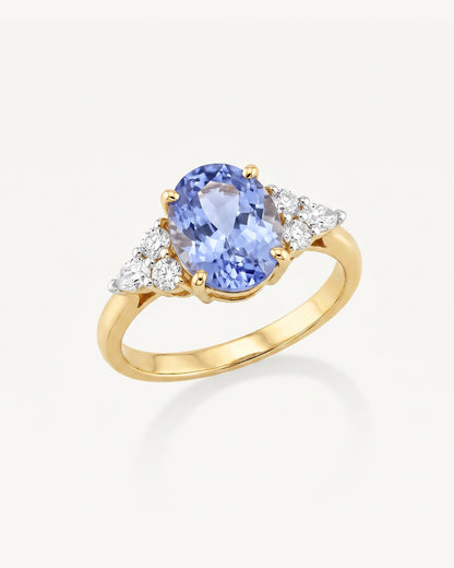 Meadow Ring in Blue Sapphire