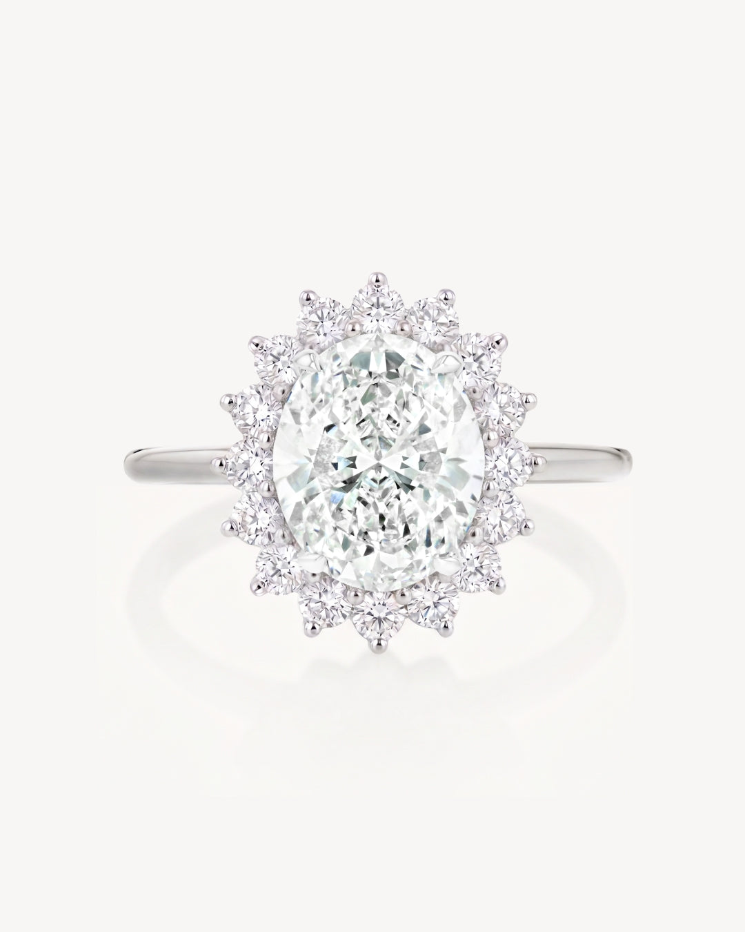 Sunshine Daisy Ring in Diamond