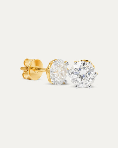 Signature Diamond Solitaire Studs